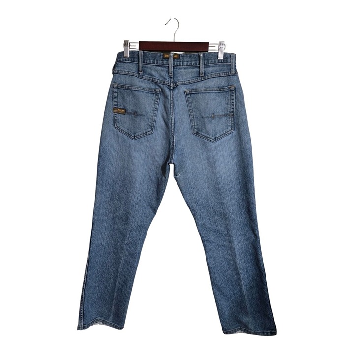 Ariat Jeans Men 32x30 Blue Rebar M4 Relaxed DuraStretch Boot Cut Wester 10016221