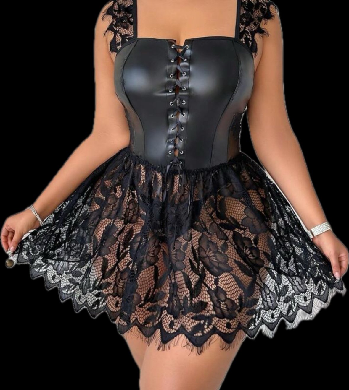 Lingerie mini dress 3X NEW