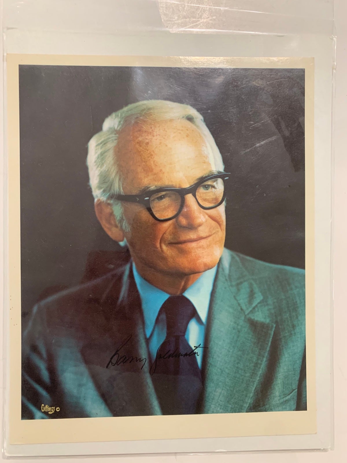 Barry Goldwater Autographed Photo 8x10