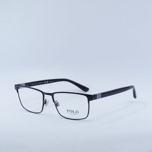 NEW POLO RALPH LAUREN PH1222 9304 SEMISHINY BLACK EYEGLASSES