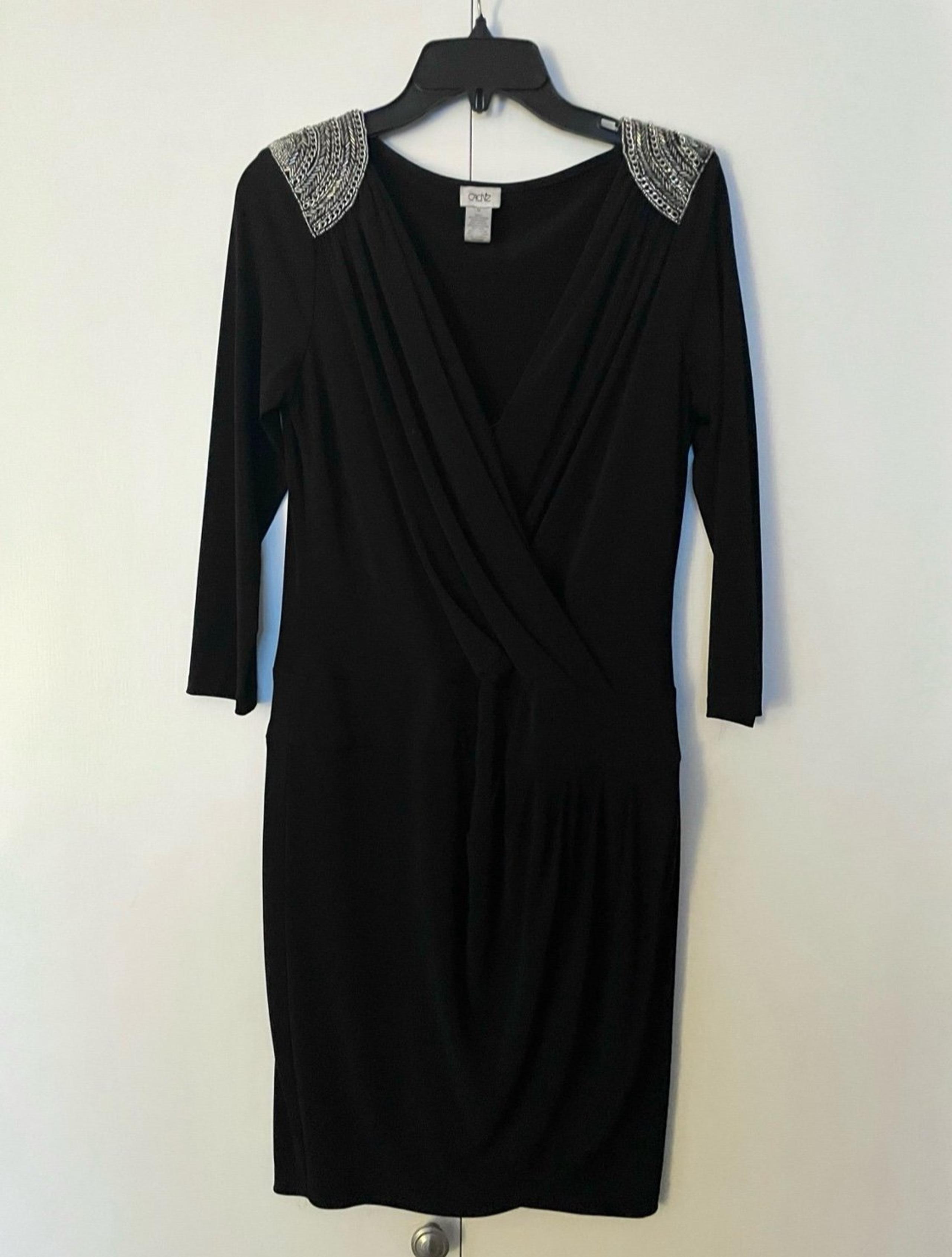 Cache beautiful black dress size M