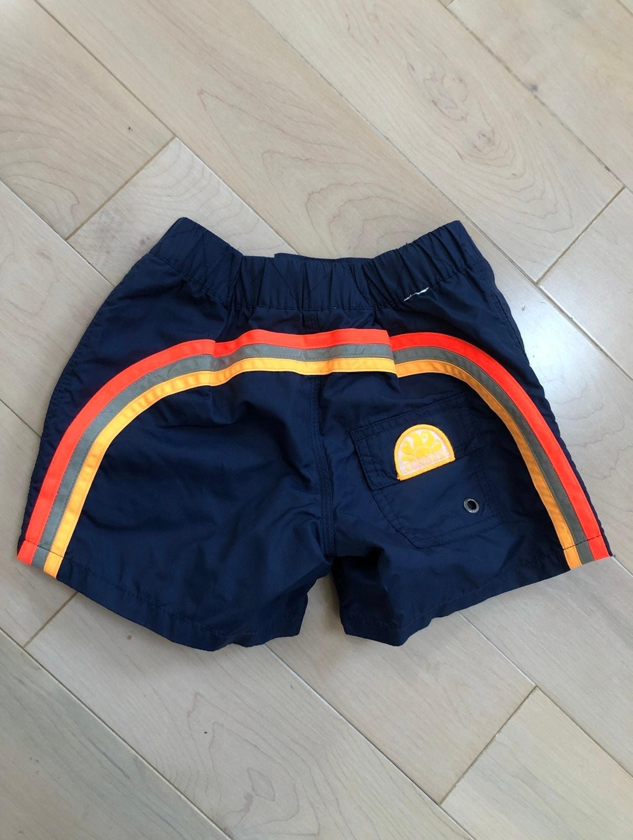 $86 Sundek boys navy 6 shorts