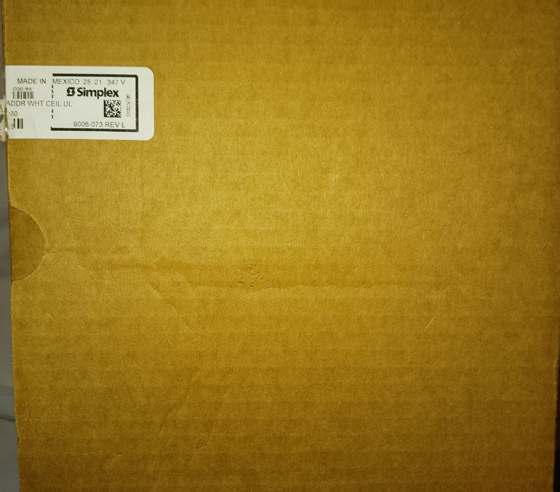 SIMPLEX 4906-9254 SPEAKER STROBE