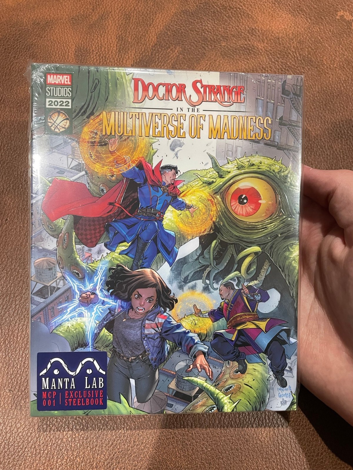 Doctor strange Multiverse of madness manta lab steelbook (NO DISKS)