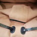 DOONEY & BOURKE 1975 Vintage Navy Blue Patent Chiara bag