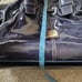 DOONEY & BOURKE 1975 Vintage Navy Blue Patent Chiara bag