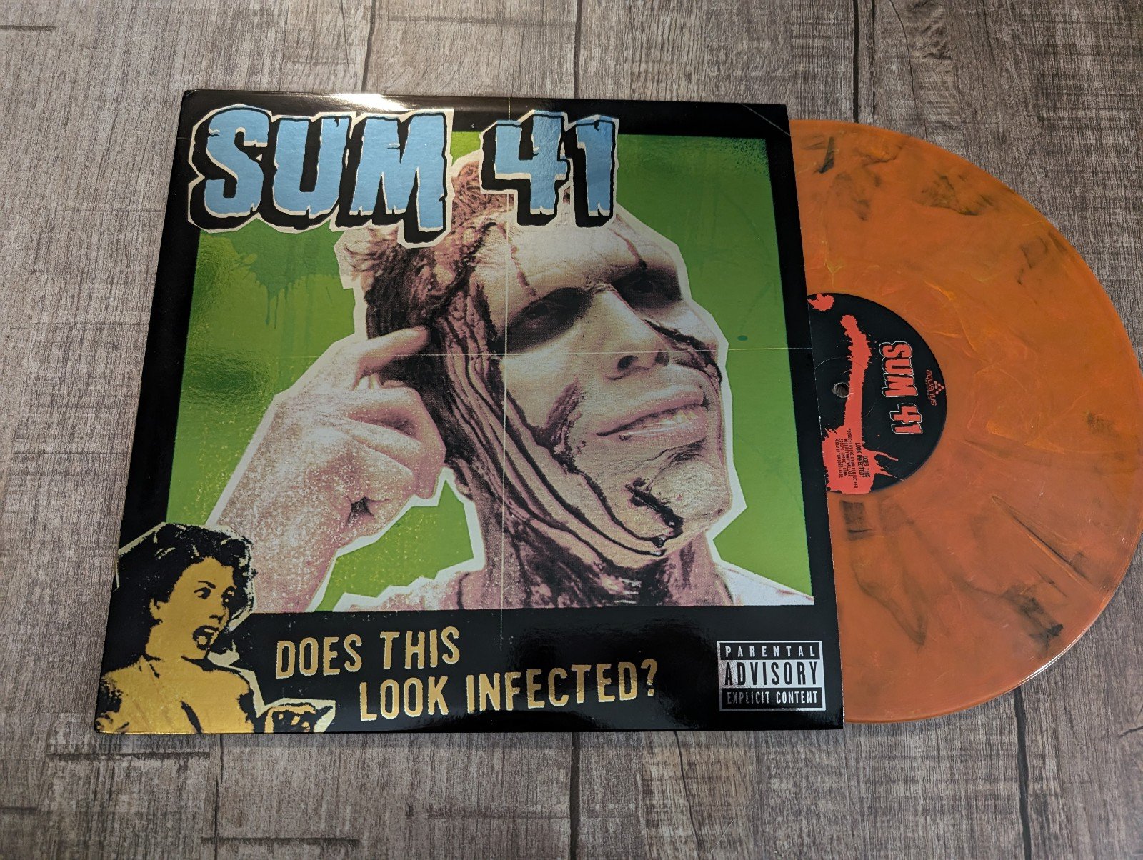 Sum41 Does this look infected vinyl