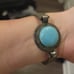 authentic jewelry Blue-silver colour