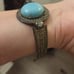 authentic jewelry Blue-silver colour