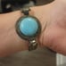 authentic jewelry Blue-silver colour