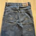 Vintage Phat Farm Baggy Embroidered Denim Blue Jeans Youth Boys Size 16