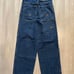 Vintage Phat Farm Baggy Embroidered Denim Blue Jeans Youth Boys Size 16