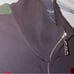 Gorgeous London made embroidered roses off white styled thick zipper front green
