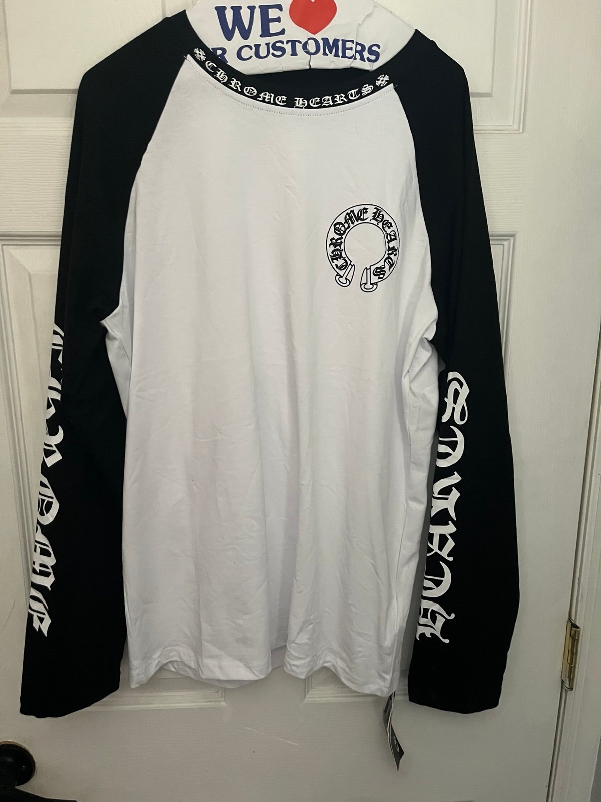 Chrome Hearts Black&White Long Sleeve