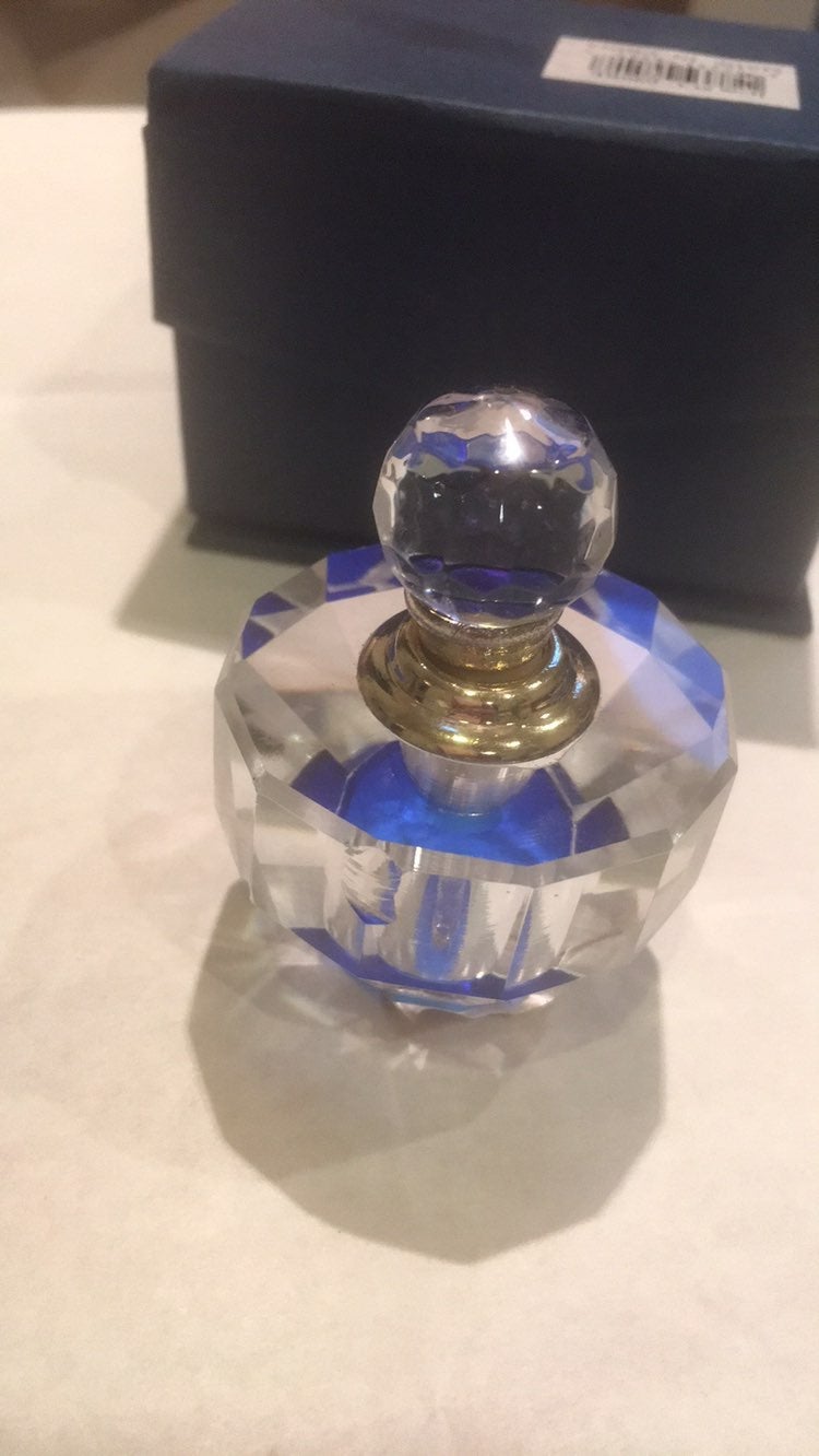 Crystal Perfume Oil Bottle In Gift Box