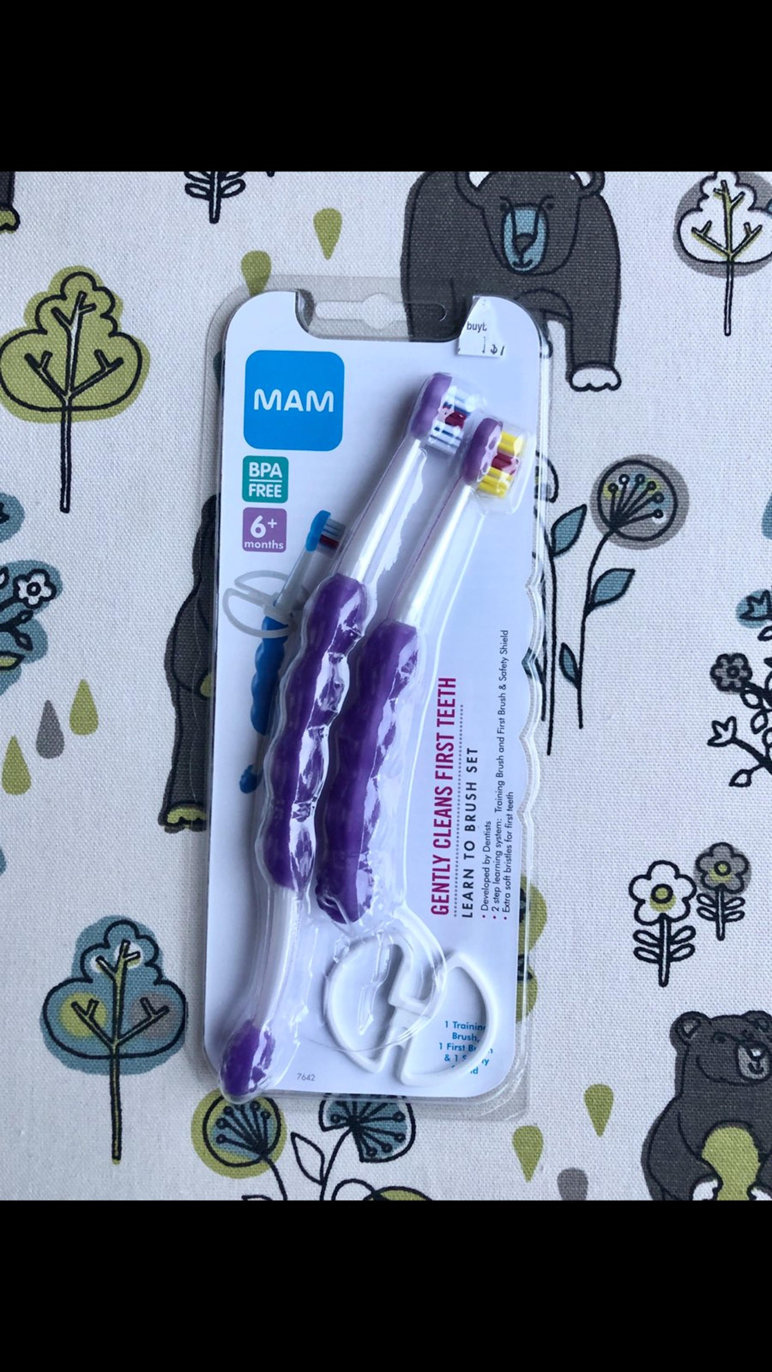 MAM Learn to Brush Kids Toothbrush Set
