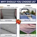 Zenicham Grey 900D Marine Grade Fade and Tear Resistant Trailerable T-Top Heavy-