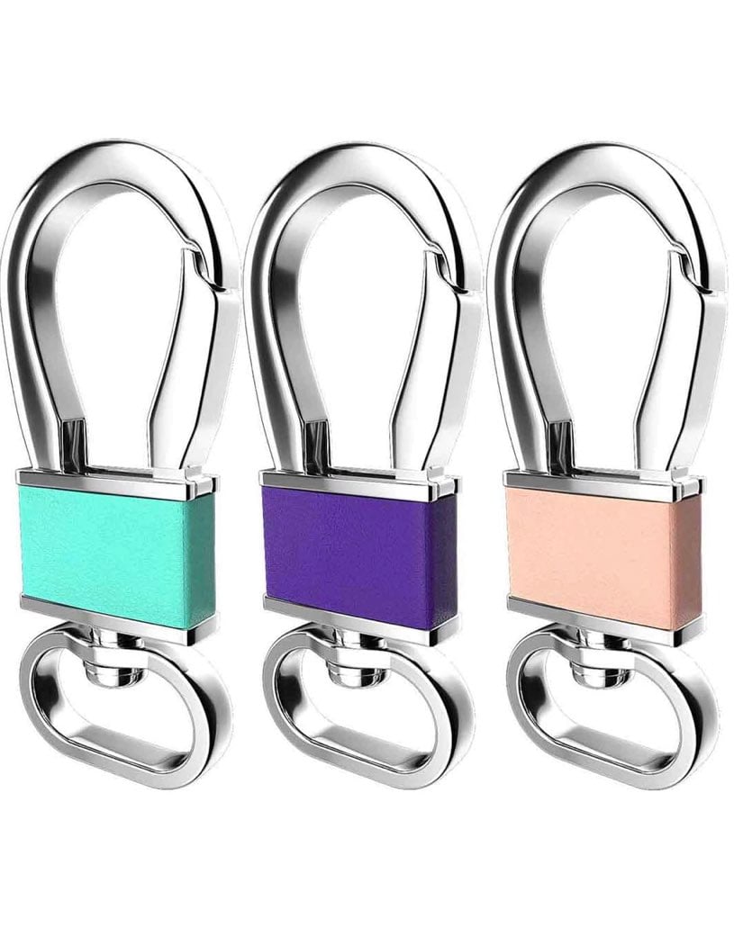 GIYOMI Carabiner Keychain Ring Keyring Retro Spring Key Chain Holder,Retractable antique key chain 4Pcs Key Chain Clip Hook & 4Pcs Key Rings GIYOMI Carabiner Keychain Ring Keyring Retro Spring Key Chain Holder,Retractable antique key chain 4Pcs Key Chain Clip Hook & 4Pcs Key Rings