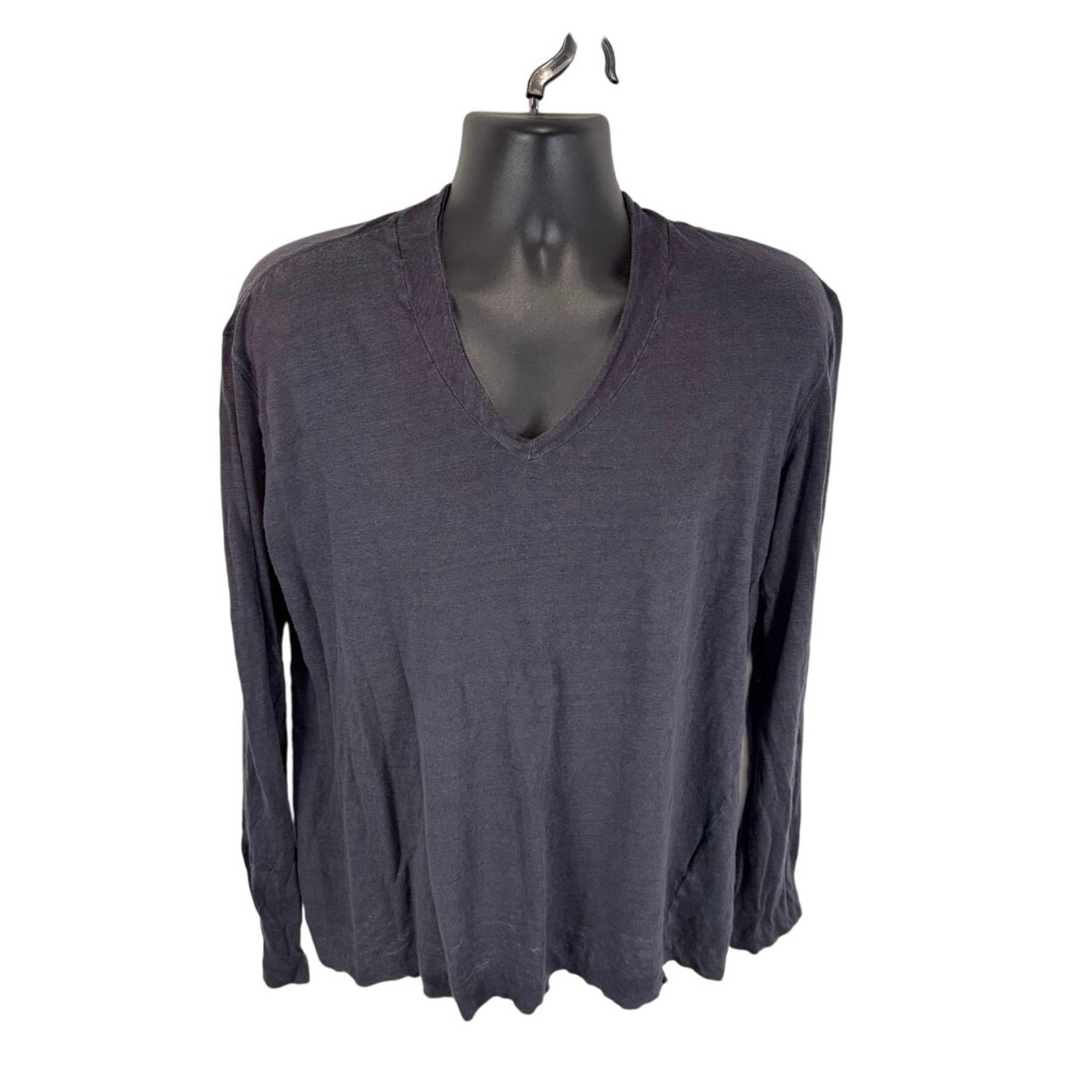 CP Company Italy Linen Tunic Top Navy Blue Size XXL Boho Lagenlook