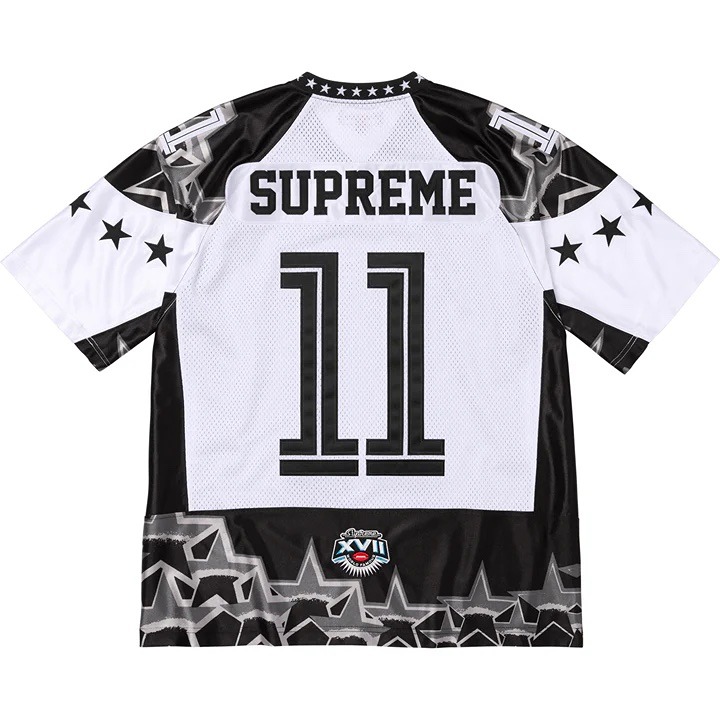 Supreme Star Football Jersey Black S (SS25 Week 1) Jerseys