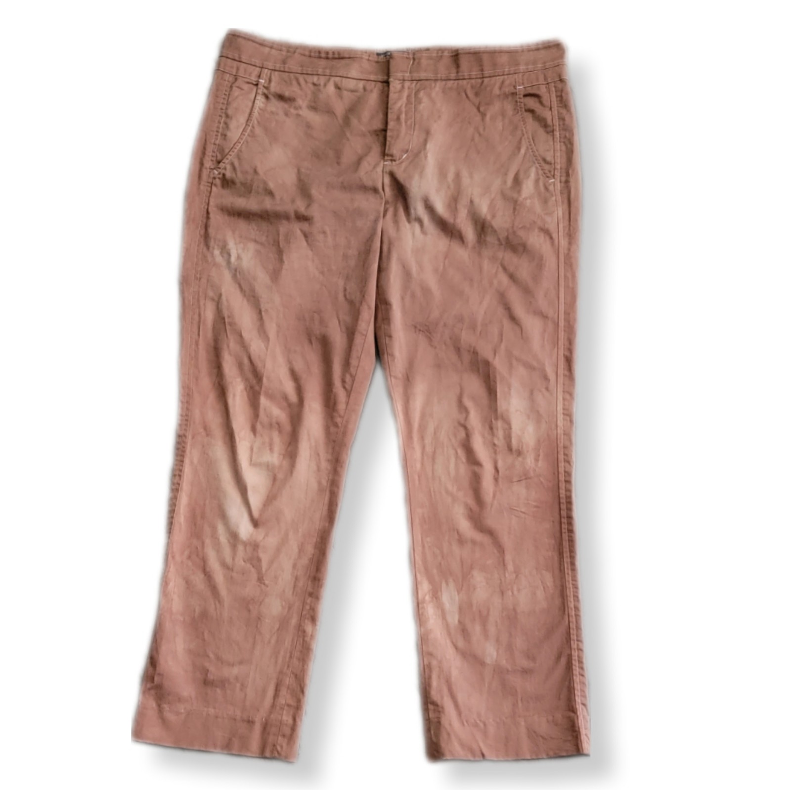 Vince Brown wash lightweight 96% cotton Pants size 8