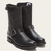 Frye Veronica short Italian soft black leather boots size 10 new!!!