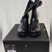 Frye Veronica short Italian soft black leather boots size 10 new!!!
