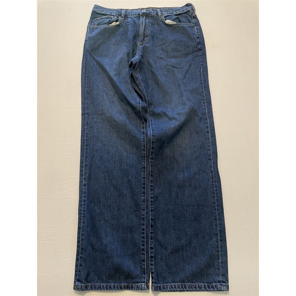 Tommy Bahama 36 x 34 Classic Fit Dark Wash 100% Cotton Denim Five Pocket Jeans