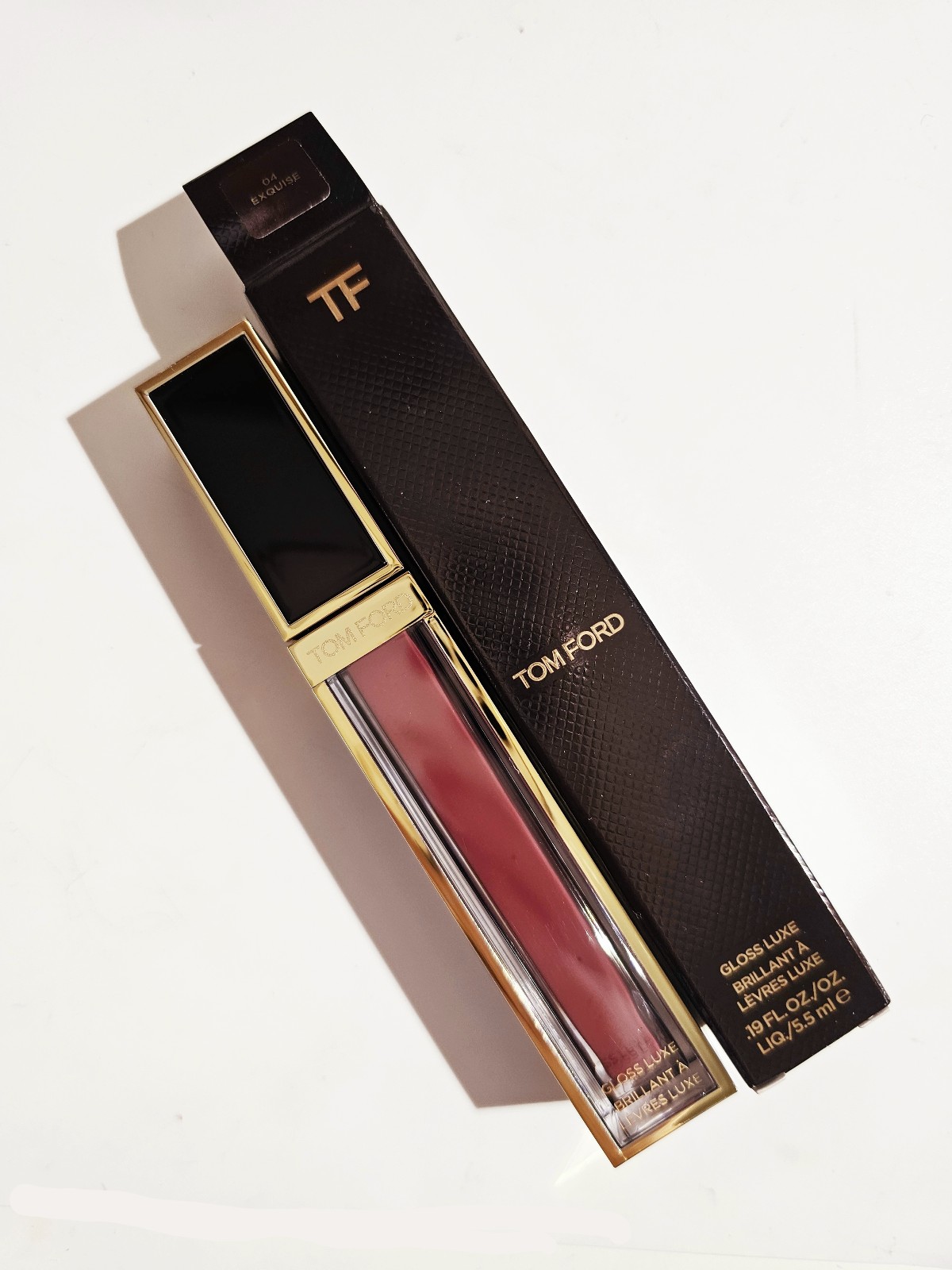 Tom Ford Gloss Luxe Lip Gloss #04 Exquise New