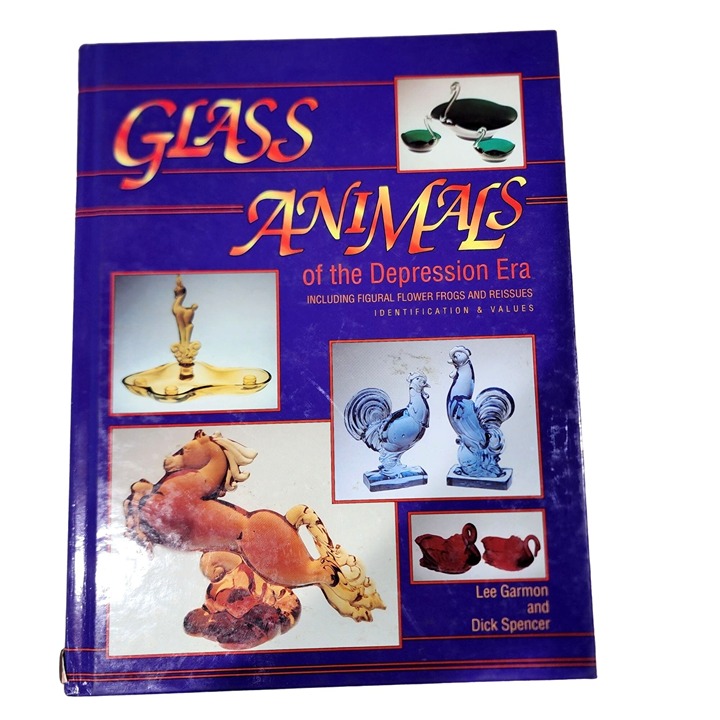 Glass Animals Of The Depression Era Collector Hardcover Book 1993 ID's & Values Glass Animals Of The Depression Era Collector Hardcover Book 1993 ID's & Values