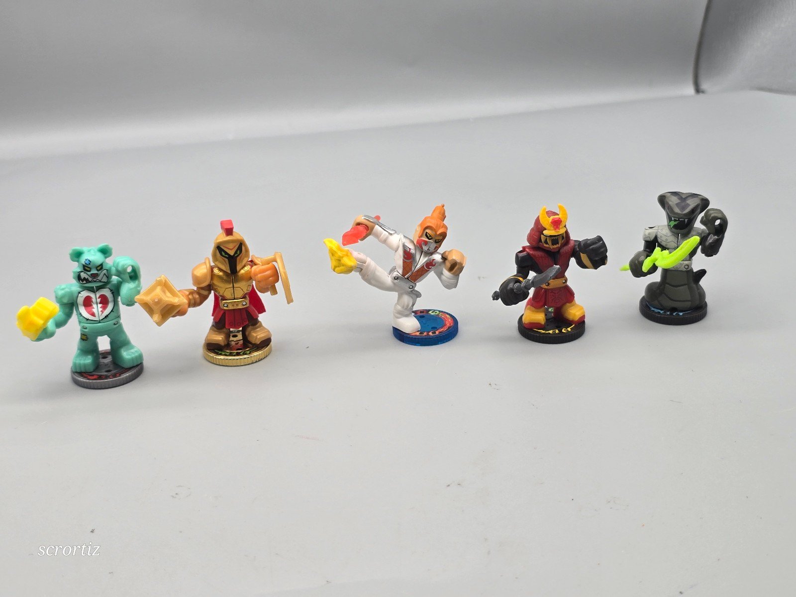 Akedo Ultimate Arcade Warriors Action Figure Lot