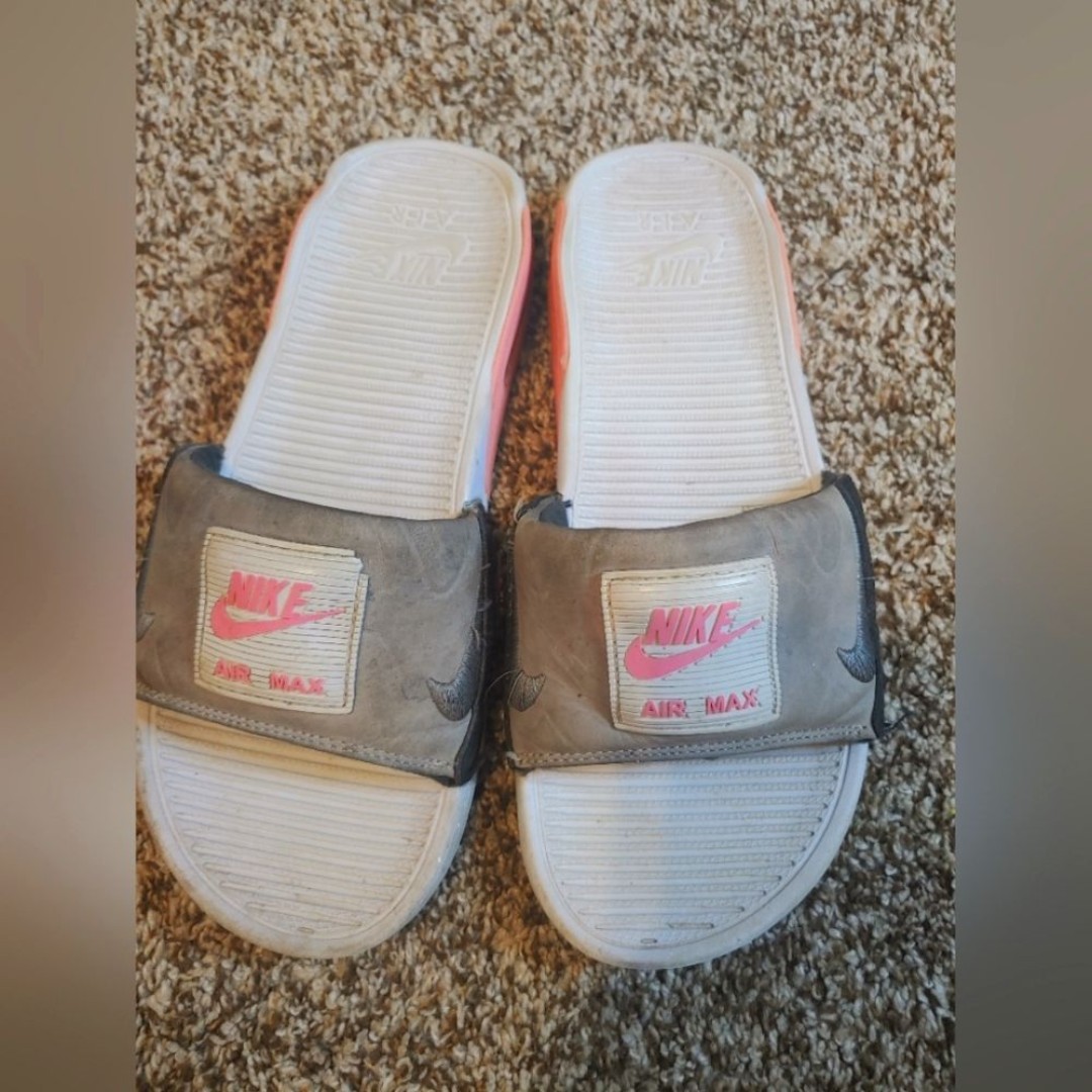 Nike Air Max 90 Slides, Size 7