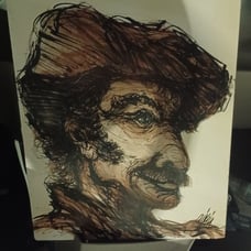 Original Gikiu painting