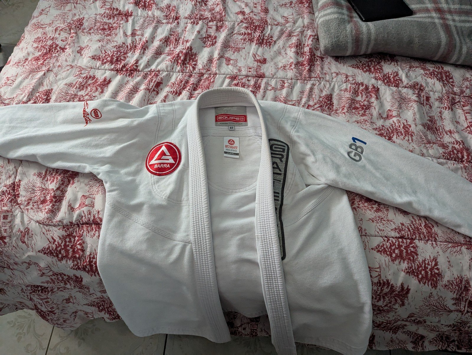 White Gracie Barra Gi A2