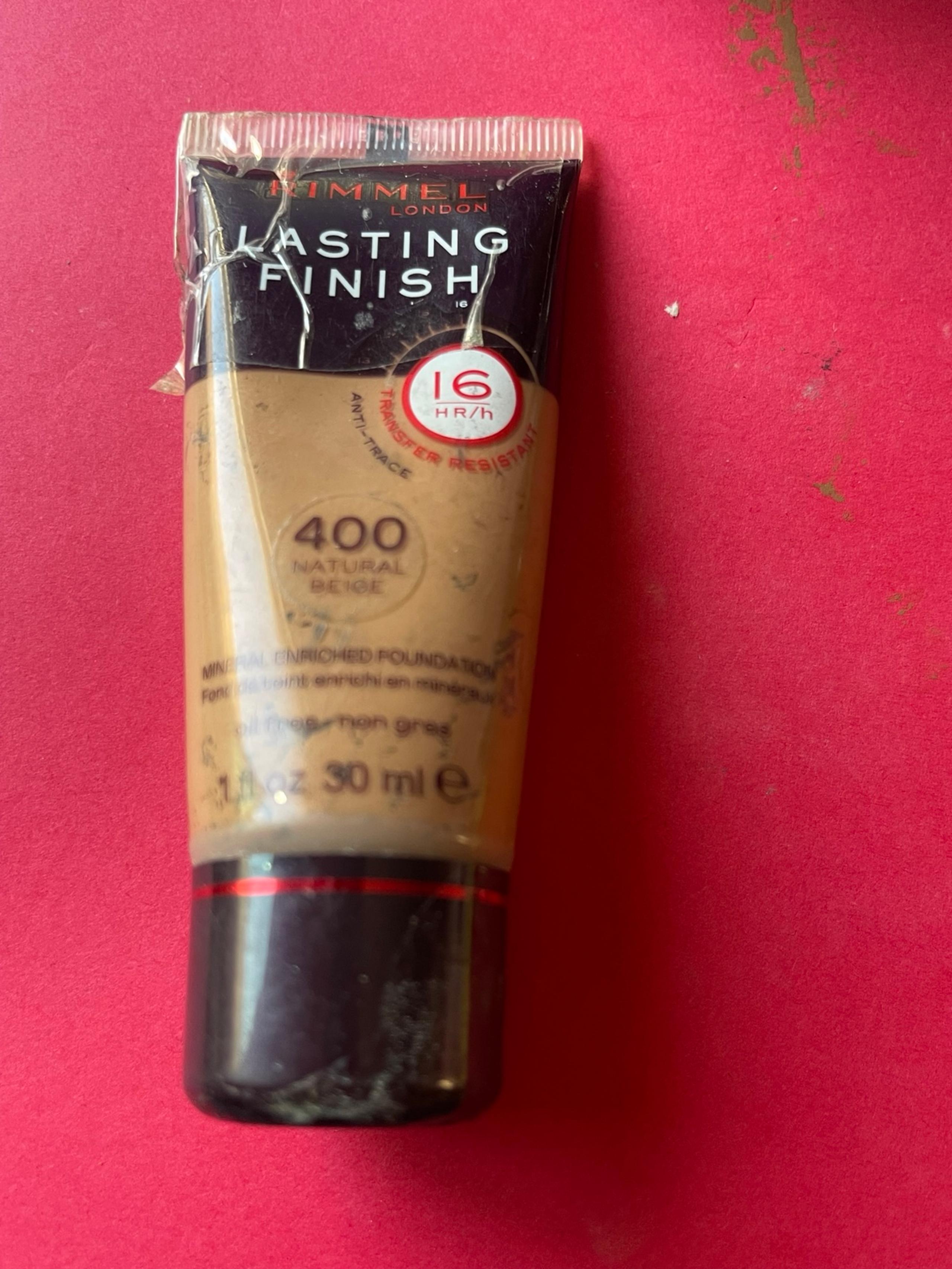 Rimmel Lasting Finish 16 Hours Foundation 400 Natural Beige