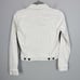 FRAME DENIM | Le Vintage Courtyard Stripe Denim Jscket Tan White Women’s Size XS