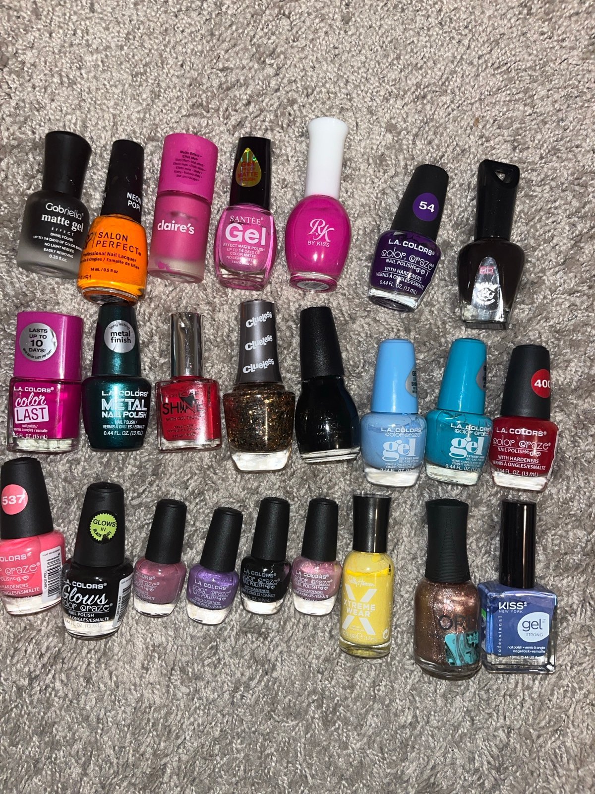 Nail polish lot of 24