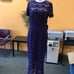 Purple Lace Dress