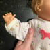 VINTAGE Tiny Thumbelina Doll WORKING/HEAD MOVESG
