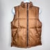 American Eagle Men's Hooded Puffer Vest Cinnabar Size S