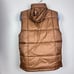 American Eagle Men's Hooded Puffer Vest Cinnabar Size S