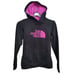 The North Face Hoodie Pullover Women's Size Small Color Black Pink
