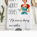 Funny kitchen towels set
