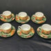 Sakura Paradise Cups & Saucers Set Service for 6 Retired Pattern NWOT Mint
