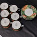 Sakura Paradise Cups & Saucers Set Service for 6 Retired Pattern NWOT Mint