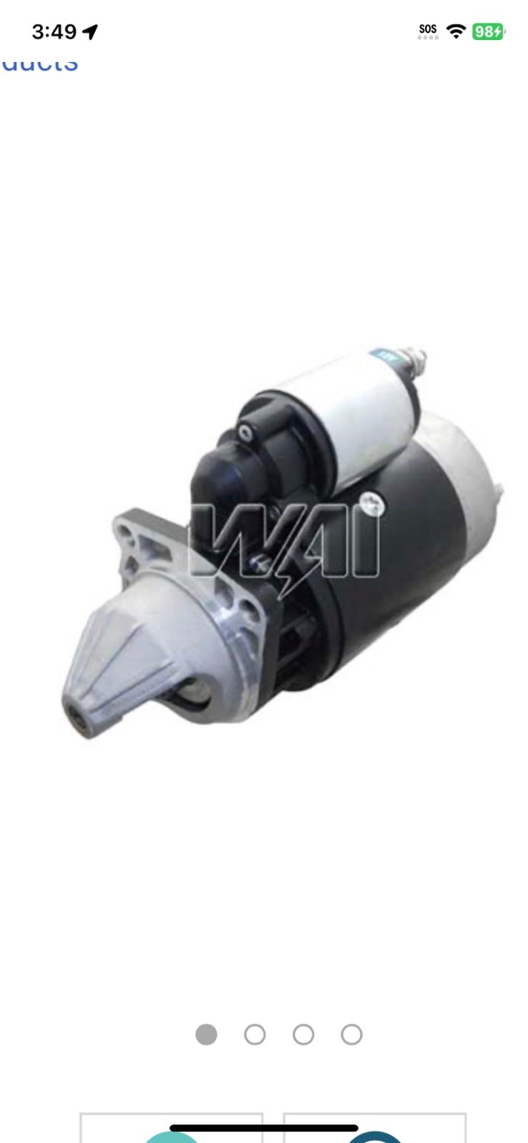 WAI Global® 17075N - Starter