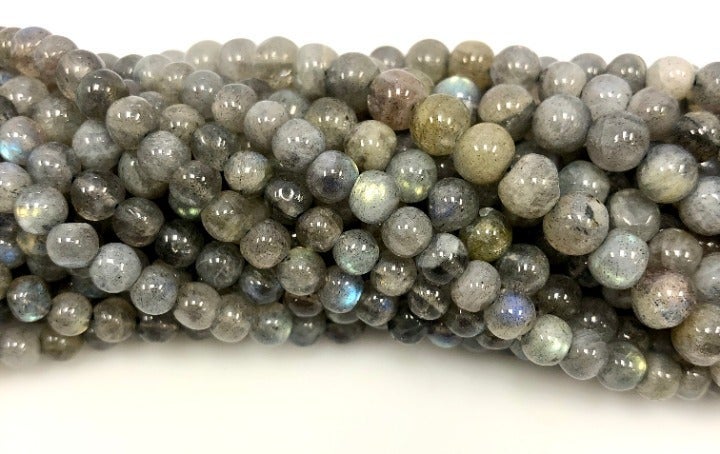 10 STRAND Labradorite Gemstone Beads 3-4MM
