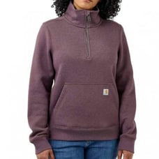 Carhartt relaxed fit midweight 1/4 zip pullover sweatshirt woman's size medium