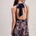 NEW Free People Swingin' It Romper In Oceana Navy Blue Size M