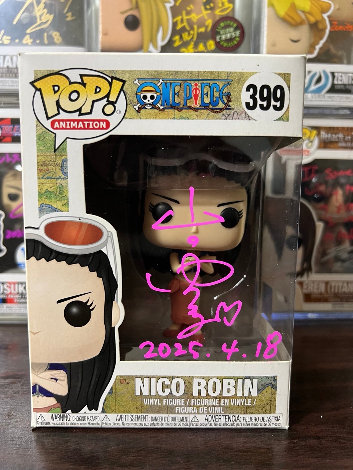 OG Nico Robin Funko Dual Signed